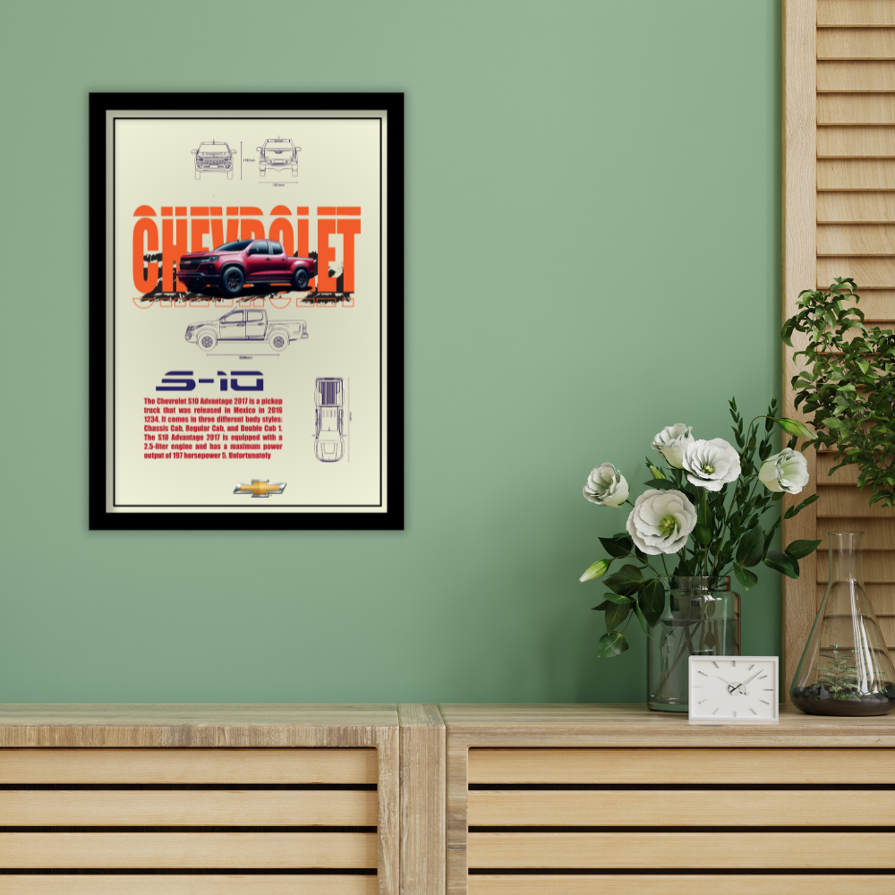 ALPINE PIERRE GASLY 10 V2 - Framed Car Poster