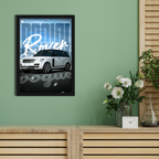 RANGER ROVER VOGUE - Framed Car Poster