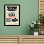 CHEVROLET XTREME 2002 - Framed Car Poster