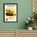 911 GT3 RS - Framed Car Poster