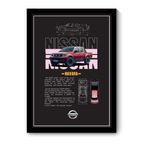 NISSAN NAVARA 2005 V1 - Framed Car Poster