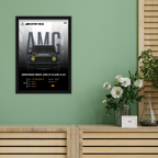 MERCEDES BENZ AMG G63 - Framed Car Poster
