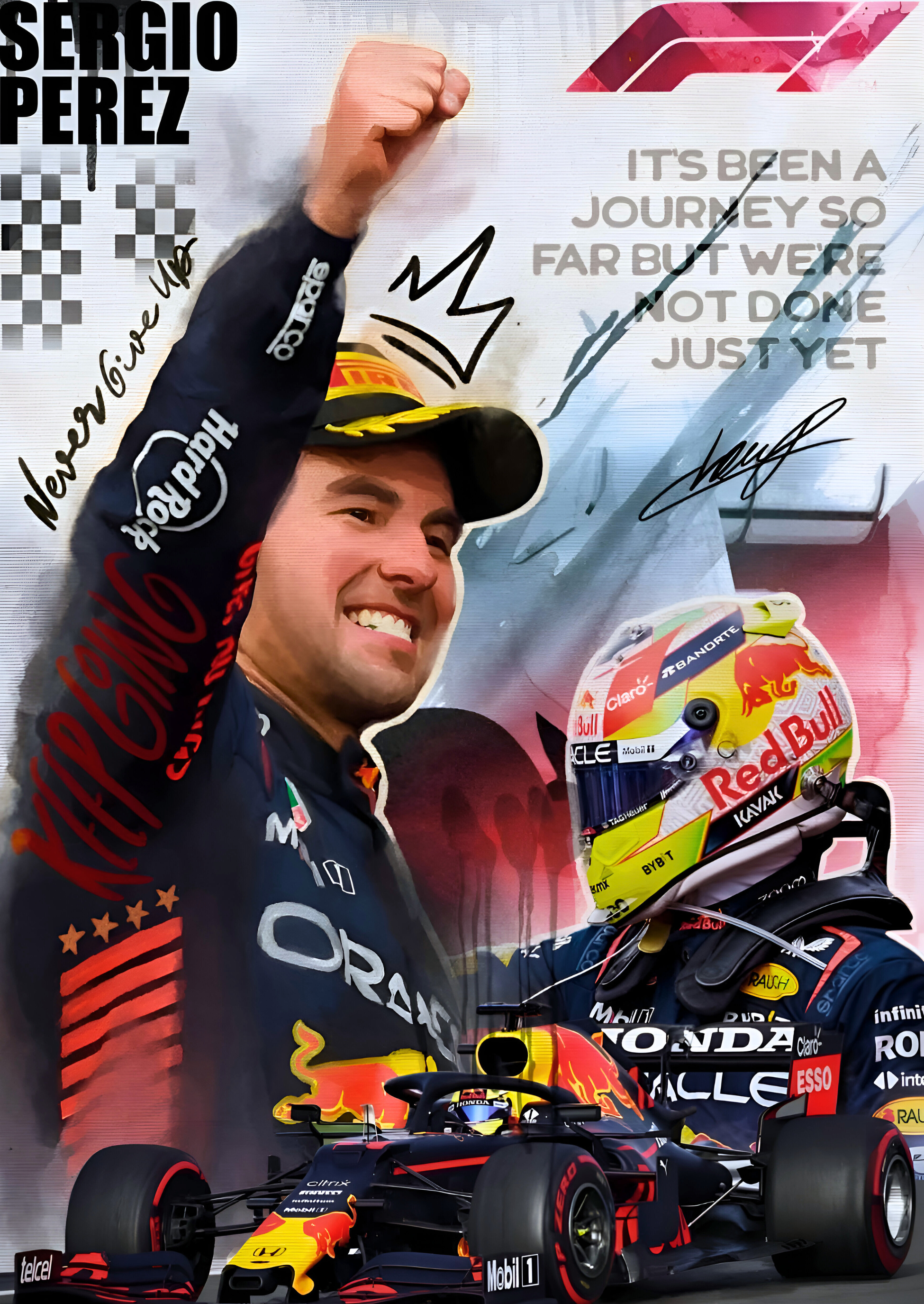 F1 | SERGIO PEREZ | F1 Poster
