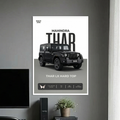 MAHINDRA THAR | C-3 | CAR POSTER