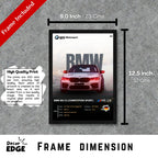 BMW M5 CS - Framed Car Poster