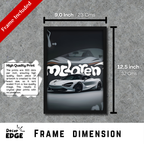 MCLAREN 720S - Framed Car Poster