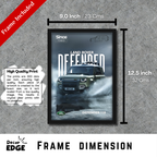 LAND ROVER DEFENDER - Framed Car Poster