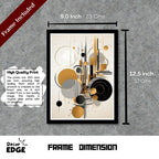 EQUILIBRIUM - Framed Abstract Poster