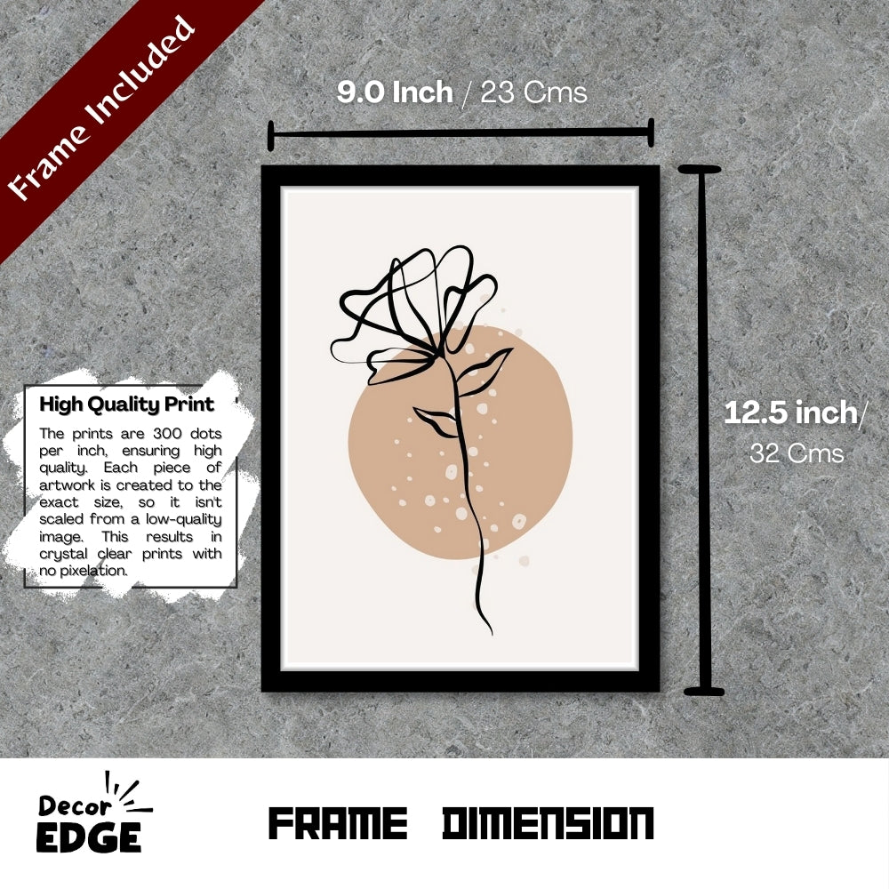 RAY OF RADIANCE - Framed Abstract Poster