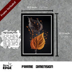 COSMIC NIGHT - Framed Abstract Poster