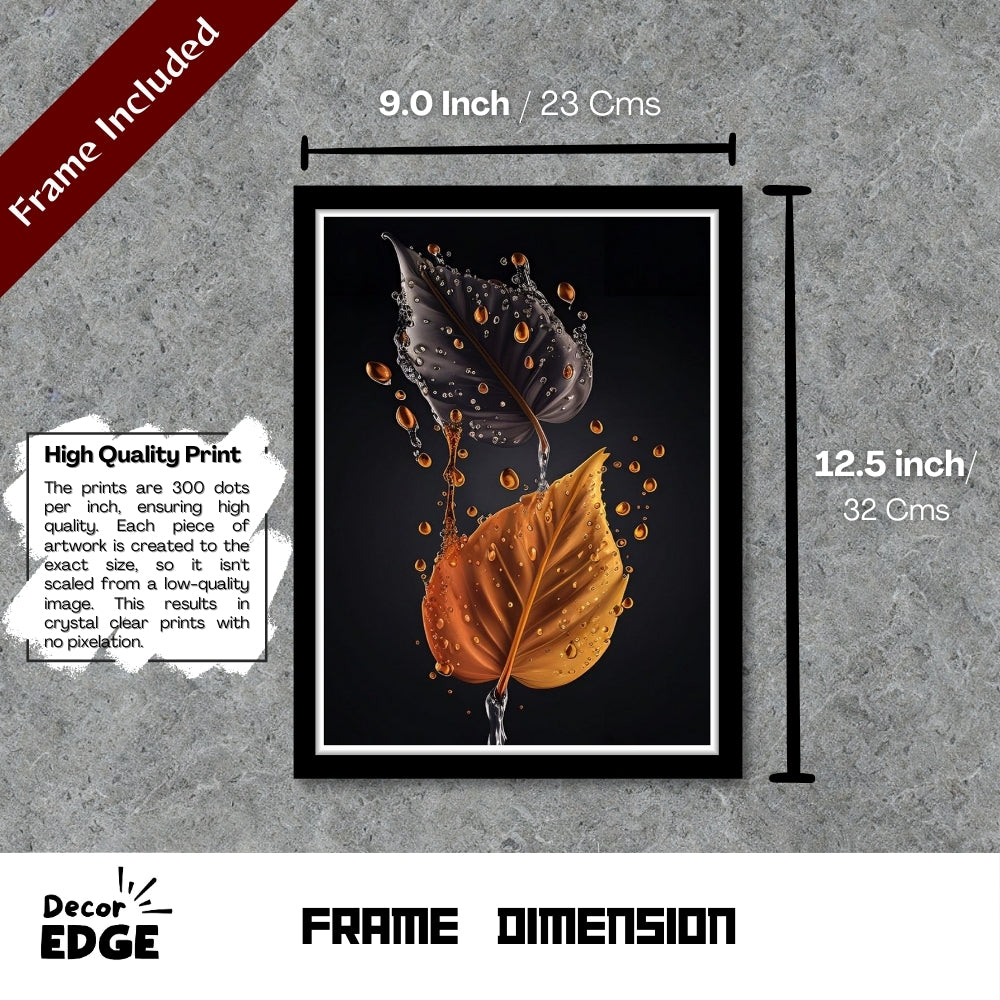 COSMIC NIGHT - Framed Abstract Poster