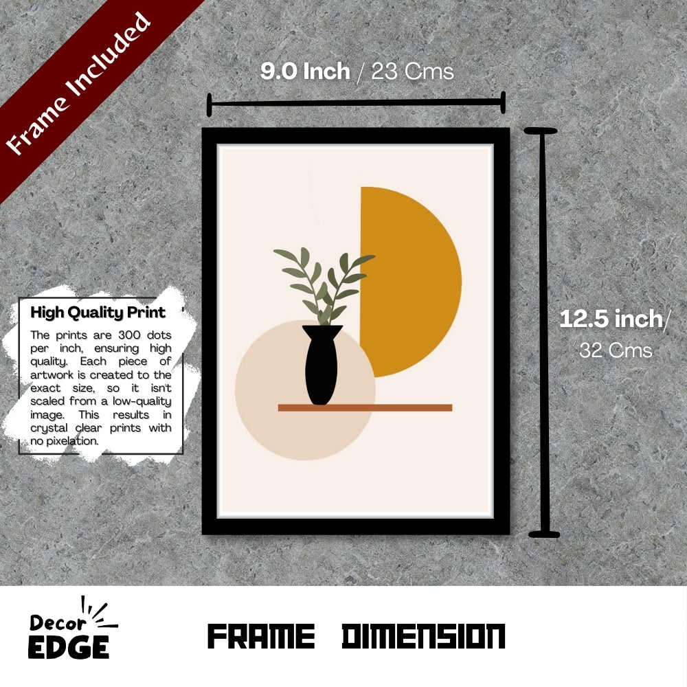 DESERT DREAMSCAPE - Framed Abstract Poster