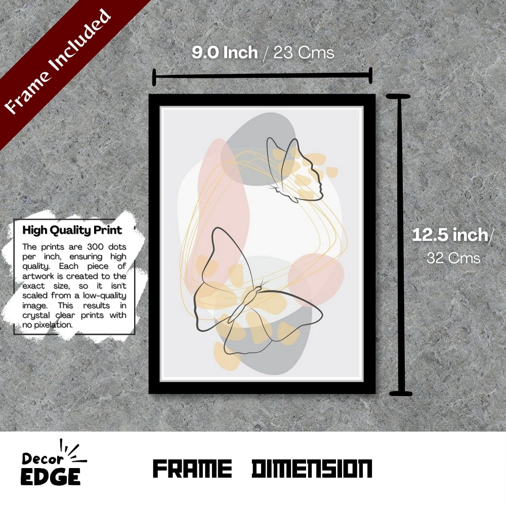 WINGSPAN - Framed Abstract Poster