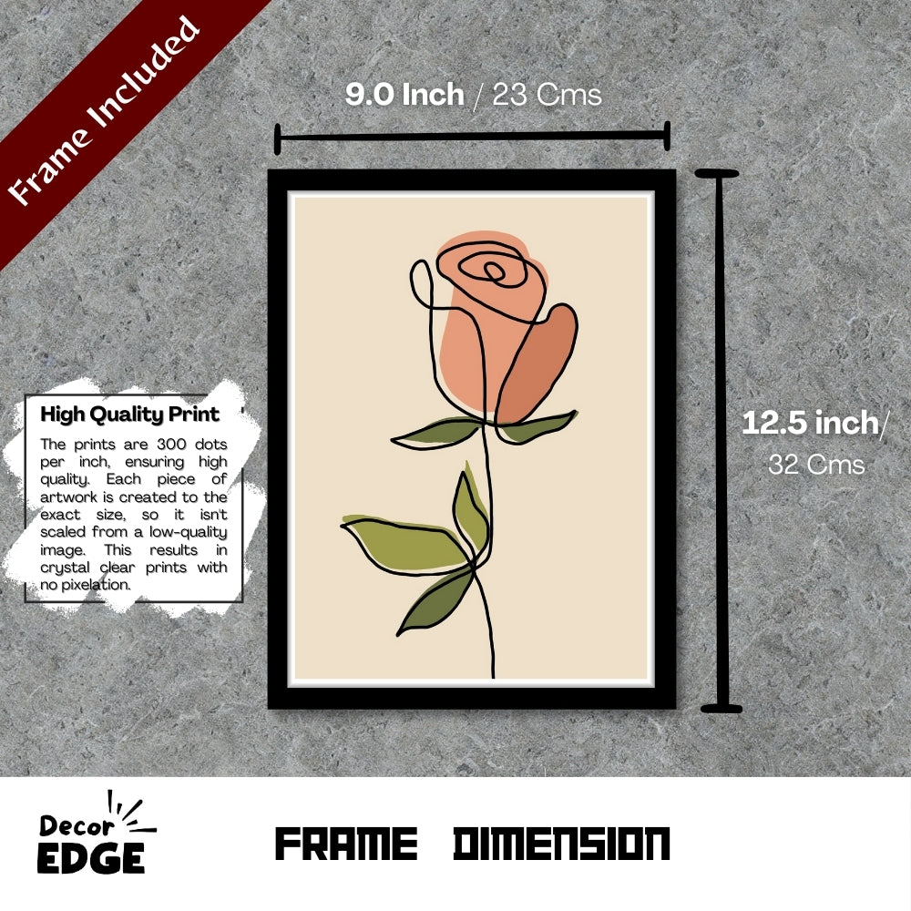 ETHERIAL BLOOM - Framed Abstract Poster