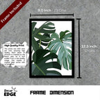 TROPICAL CANOPY - Framed Abstract Poster