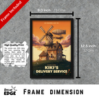 KIKIS DELIVERY SERVICE- Framed Ghibli Anime Poster