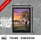 SPIRITED AWAY- Framed Ghibli Anime Poster