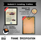 FORD 1980 - Framed Car Poster