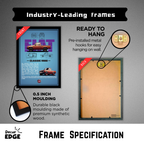 FIAT CLASSIC 1980 V2 - Framed Car Poster