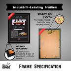 FIAT CLASSIC 1980 V1 - Framed Car Poster