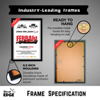 FERRARI CHARLES MARC LECLERC 16 - Framed Car Poster