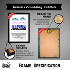 ALPINE PIERRE GASLY 10 - Framed Car Poster