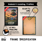 CASTLE IN THE SKY- Framed Ghibli Anime Poster