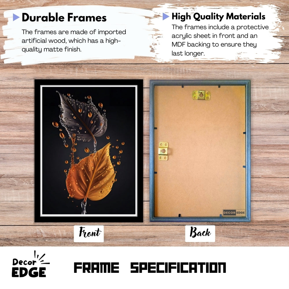 COSMIC NIGHT - Framed Abstract Poster