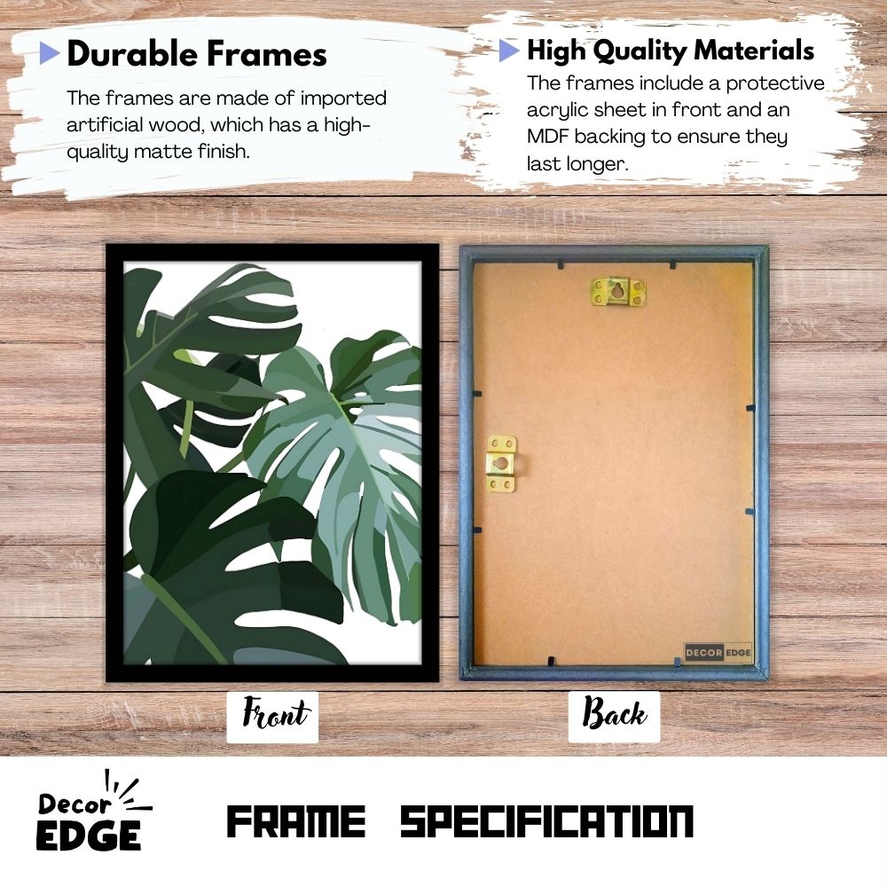 TROPICAL CANOPY - Framed Abstract Poster