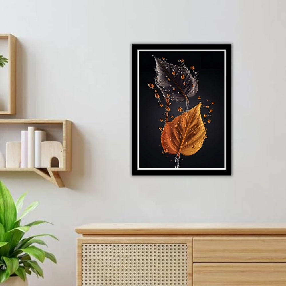 COSMIC NIGHT - Framed Abstract Poster
