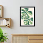 MONSTERA WHIMSY - Framed Abstract Poster