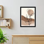 HORIZON LINE - Framed Abstract Poster