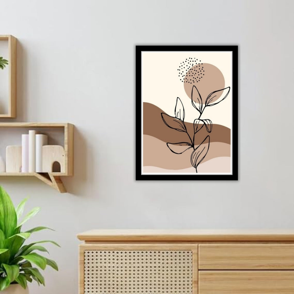 HORIZON LINE - Framed Abstract Poster