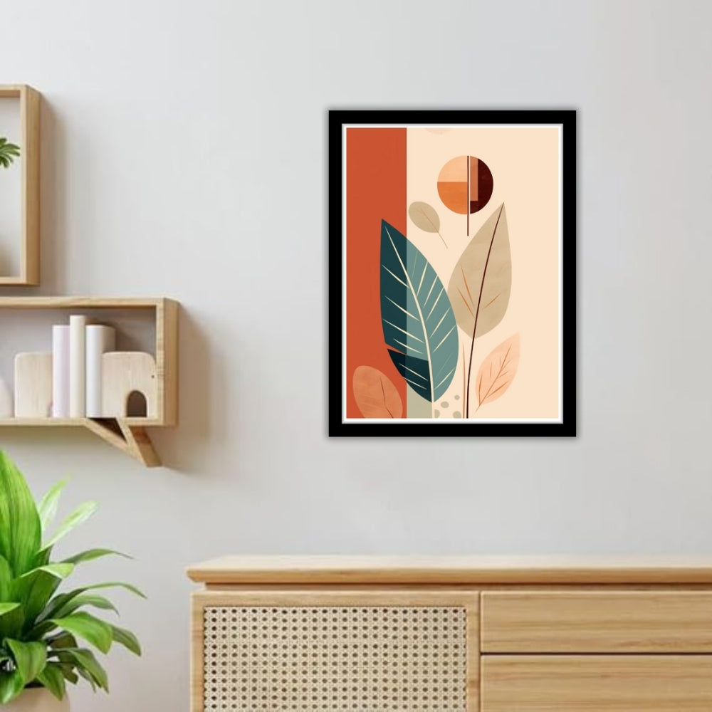 ABSTRACT OASIS - Framed Abstract Poster