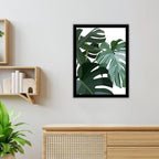 TROPICAL CANOPY - Framed Abstract Poster