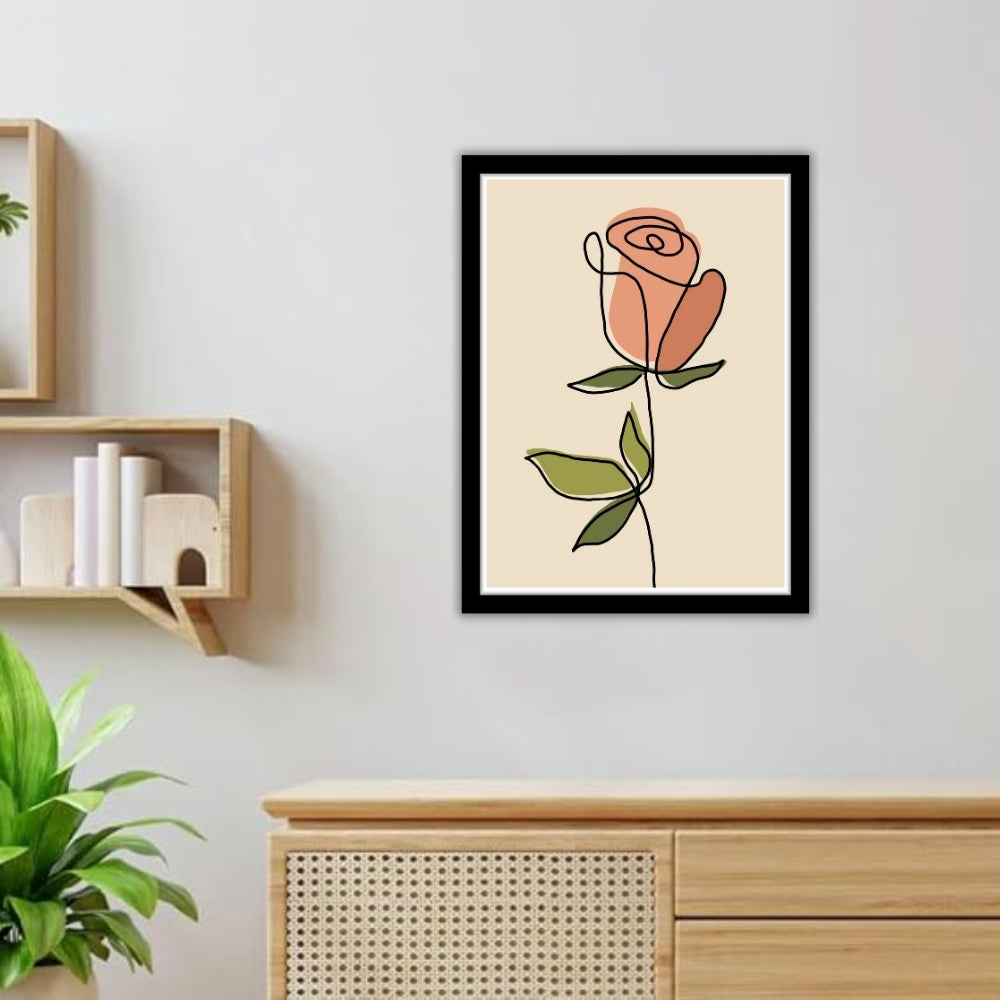 ETHERIAL BLOOM - Framed Abstract Poster