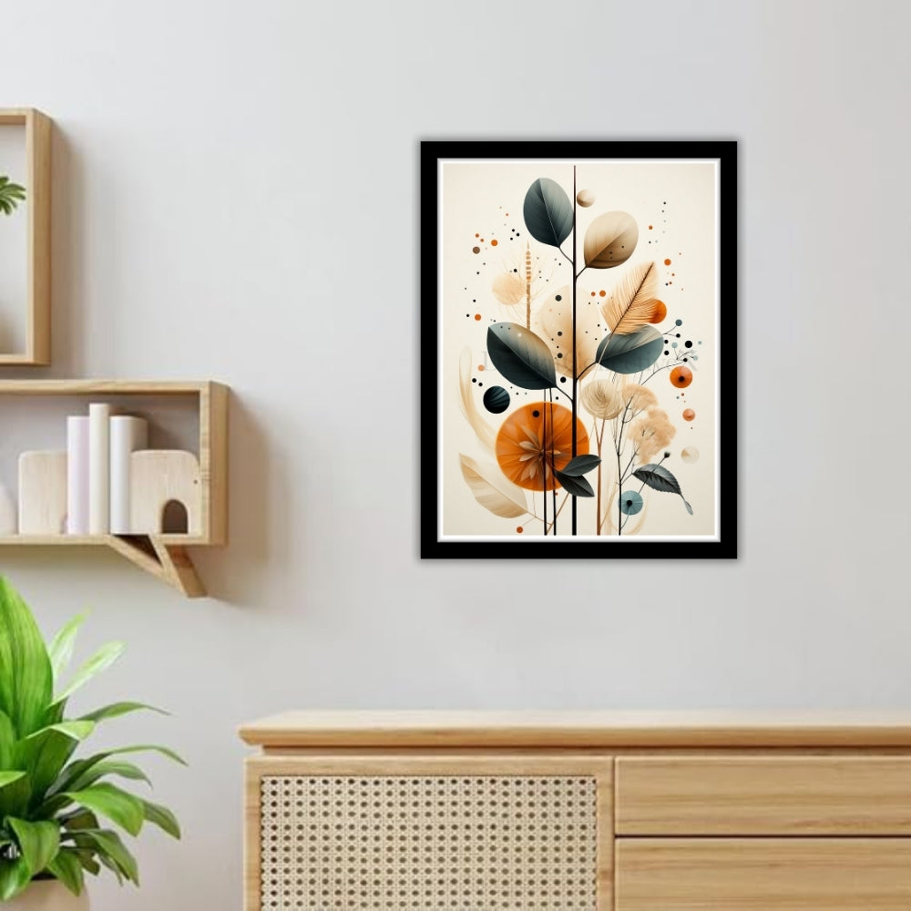 A TOUCH OF COLOUR - Framed Abstract Poster