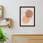 BINARY BOND - Framed Abstract Poster