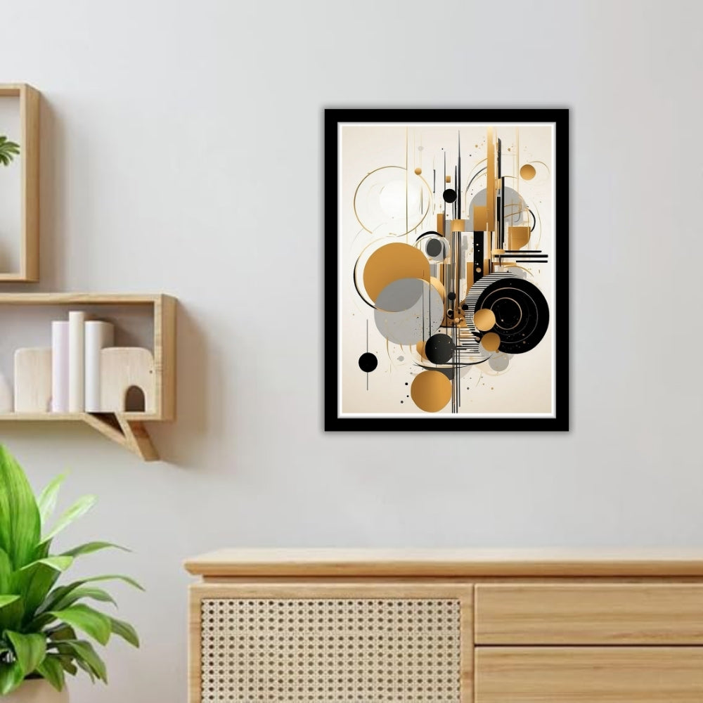 EQUILIBRIUM - Framed Abstract Poster