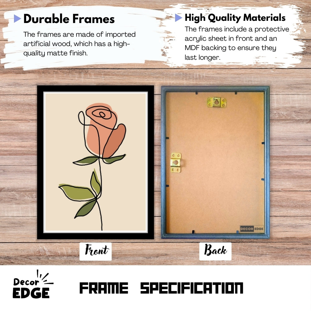 ETHERIAL BLOOM - Framed Abstract Poster