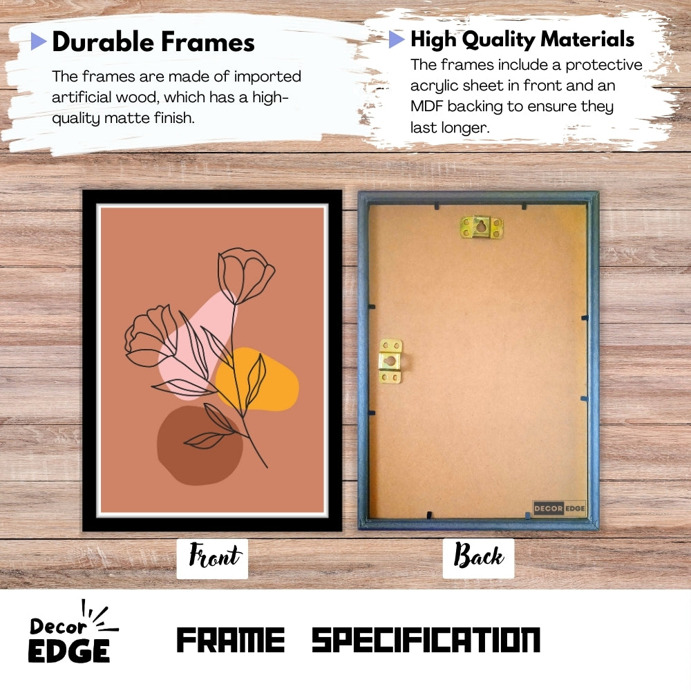 WISPY BLOOM - Framed Abstract Poster