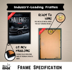 CHALLENGER SRT8 - Framed Car Poster