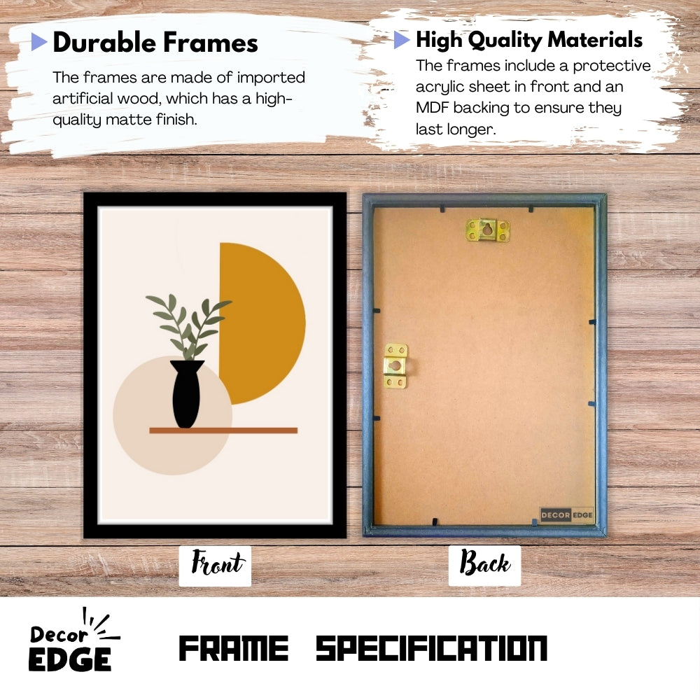 DESERT DREAMSCAPE - Framed Abstract Poster