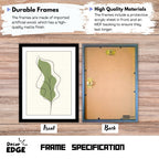 VIRIDIS FOLIUM - Framed Abstract Poster