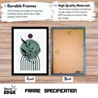 VERDANT ECHO - Framed Abstract Poster