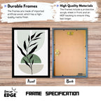 LEAF MOTIF - Framed Abstract Poster