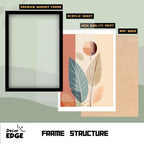 ABSTRACT OASIS - Framed Abstract Poster