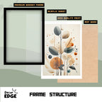 A TOUCH OF COLOUR - Framed Abstract Poster
