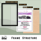 FORD MUSTANG HOONICORN V2 - Framed Car Poster