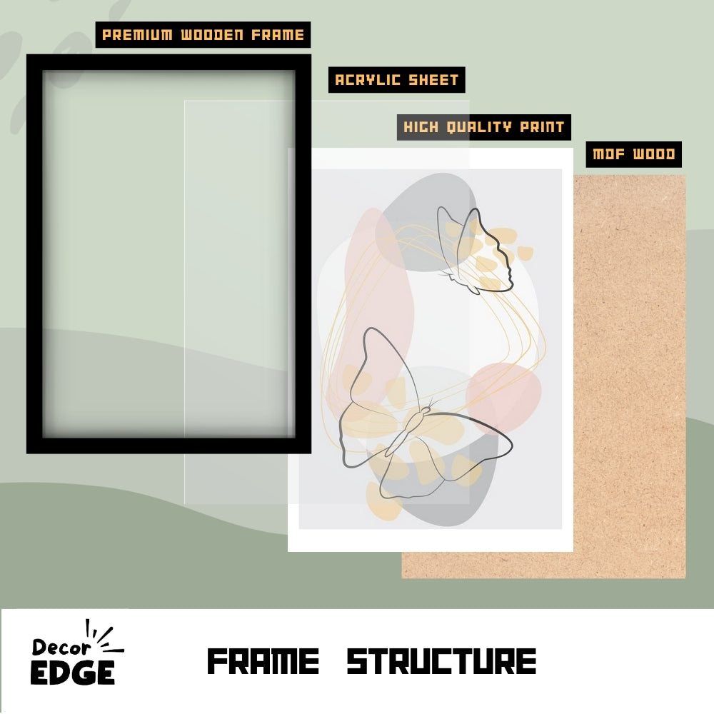 WINGSPAN - Framed Abstract Poster